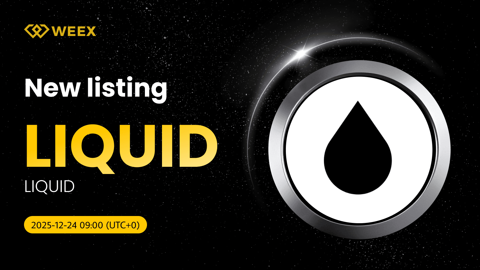 LIQUID USDT 交易对上线:在 WEEX 现货交易 LIQUID