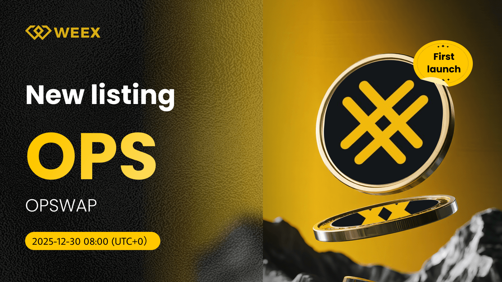 OPS USDT Pair Now on WEEX: 交易OPSWAP(OPS)硬币