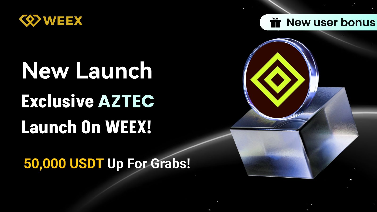 AZTEC空投:在WEEX上领取50,000 USDT的份额