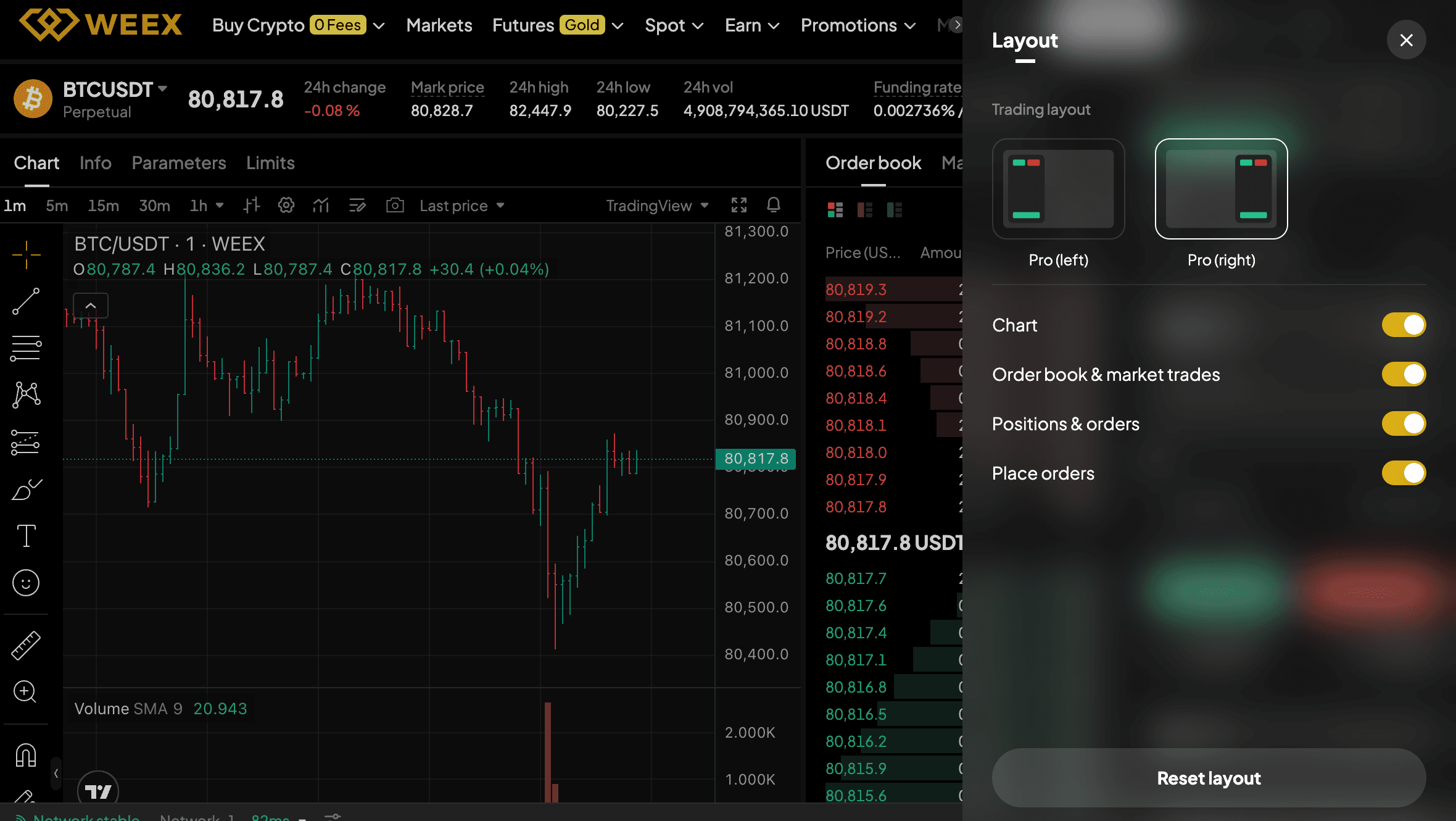 WEEX Custom Layout: Build Your Perfect Trading Workspace in Seconds