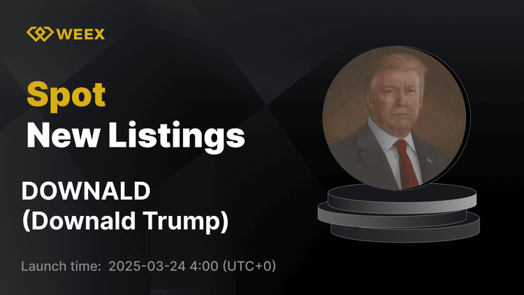 Downald Trump Now Listed on WEEX – Start Trading DOWNALD USDT Pair Today!