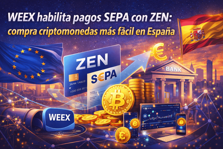 WEEX支持通过ZEN进行SEPA支付:让西班牙的加密货币购买更轻松