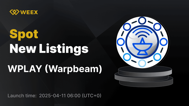 Warpbeam (WPLAY) Launches on WEEX Spot – WPLAY USDT Trading Pair Now Live